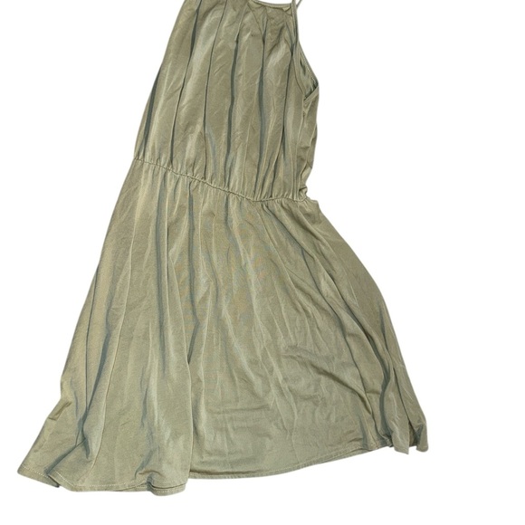 Alya Green Blocked Spaghetti Strap Mini Sundress - Picture 3 of 5